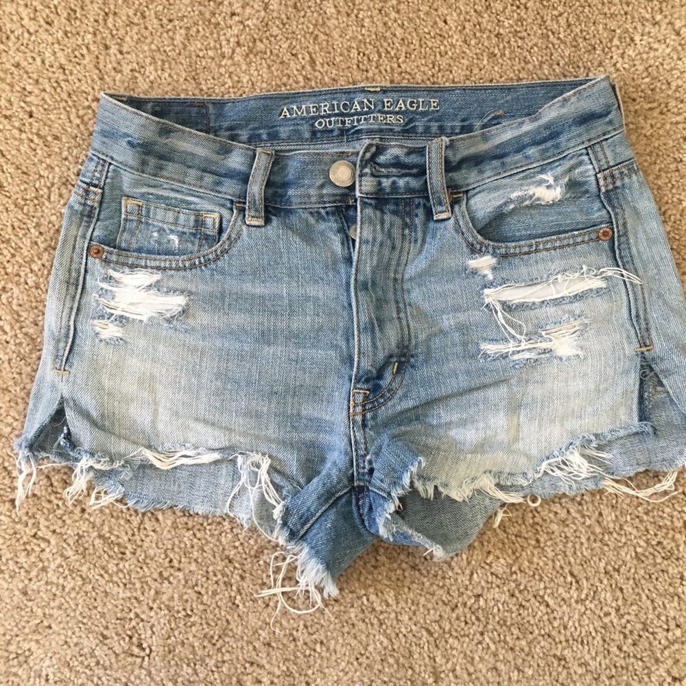 AE cut off shorts